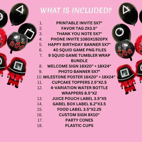 Girl Animated Birthday Video Invitation - Image 7