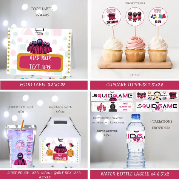 Girl Animated Birthday Video Invitation - Image 5