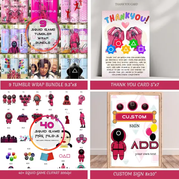 Girl Animated Birthday Video Invitation - Image 11